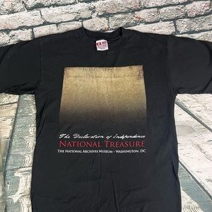 National‎ Treasure Archive Museum Was DC Black Shirt M
